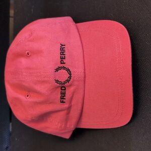 Fred Perry ball cap, Pink, One size
